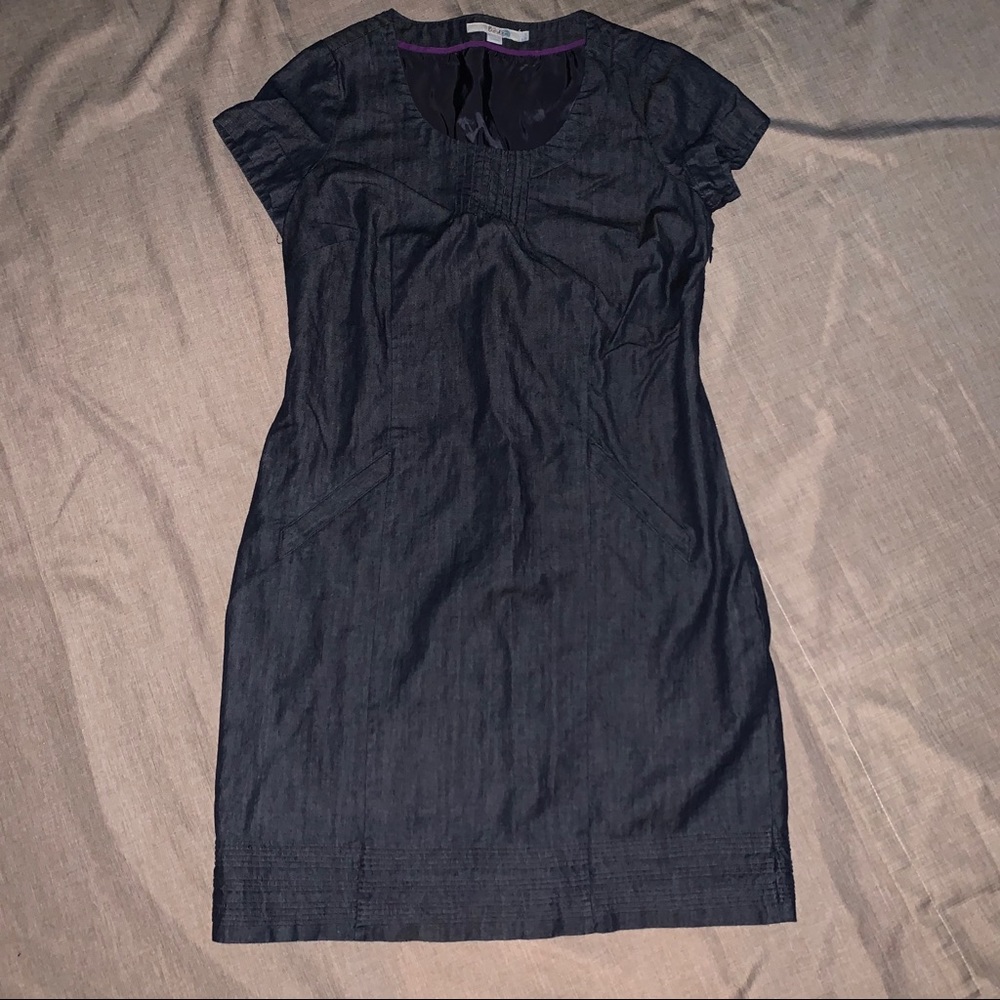 Boden Denim Dress Casual Career Woman’s 6 UK 10